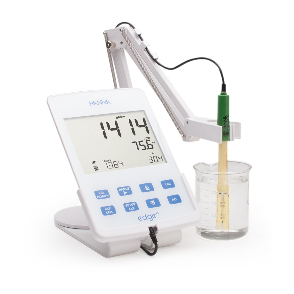 edge Conductivity/TDS/Salinity Meter In Cradle edge Conductivity/TDS/Salinity In Cradle